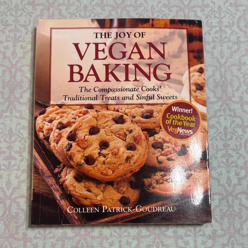 The Joy of Vegan Baking Softcover Cookbook